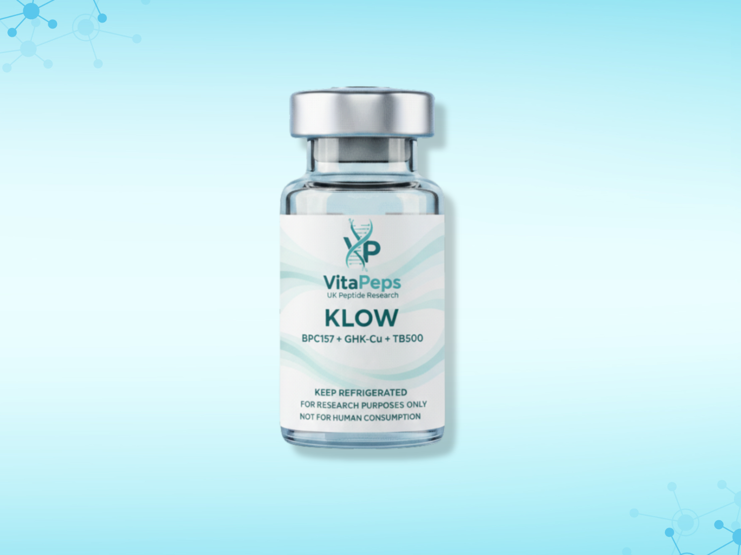 KLOW (BPC-157 + TB-500 + GHK-Cu + KPV) – 80mg